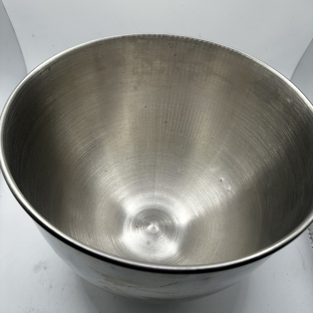 KitchenAid Tilt Head Mixer 5 Qt Stainless Steel Replt Mixing Bowl KSM150 - Picture 8 of 9